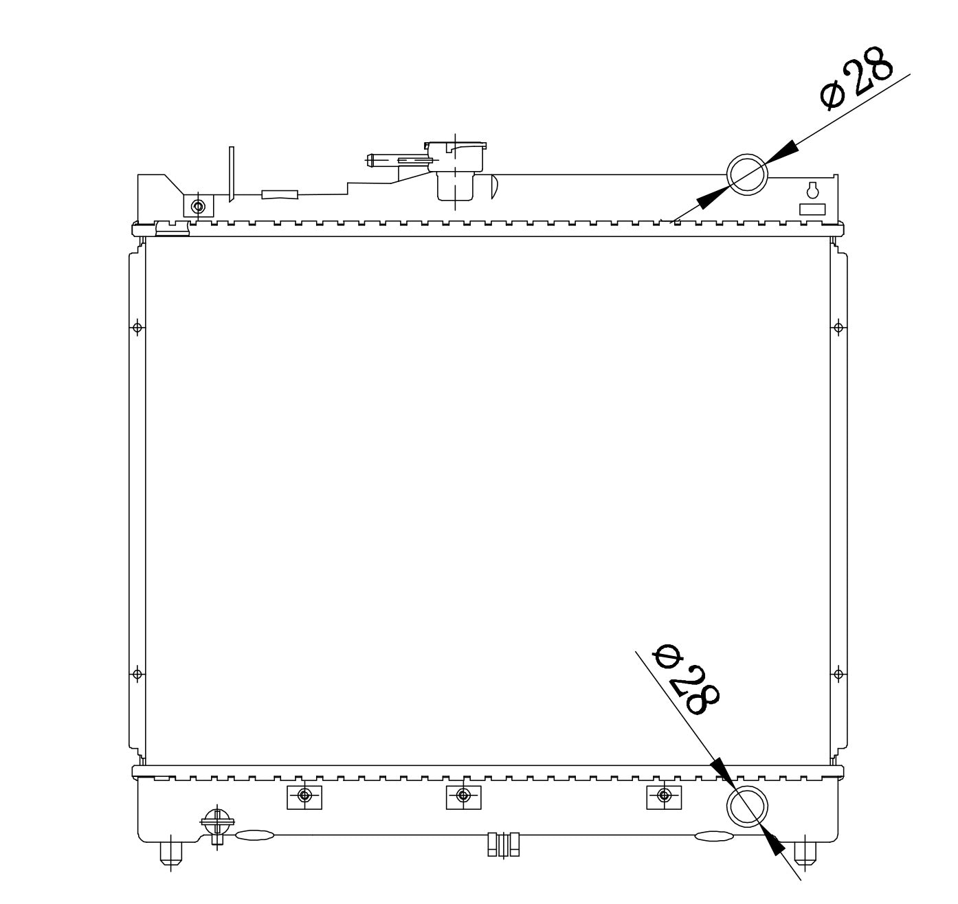 Suzuki Jimny 1.3 16 V Petrol MT Radiator