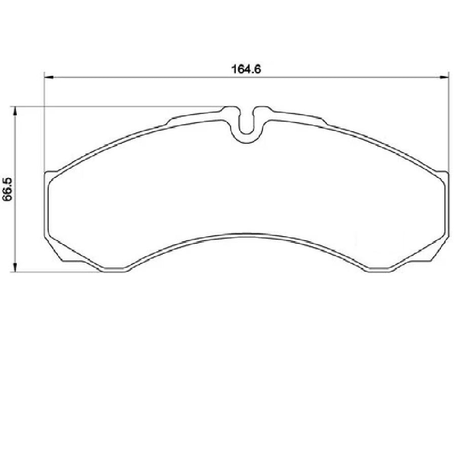 IVECO Daily 2.5 2.8 3.0 Litre Front and Rear Brake Pads (262)