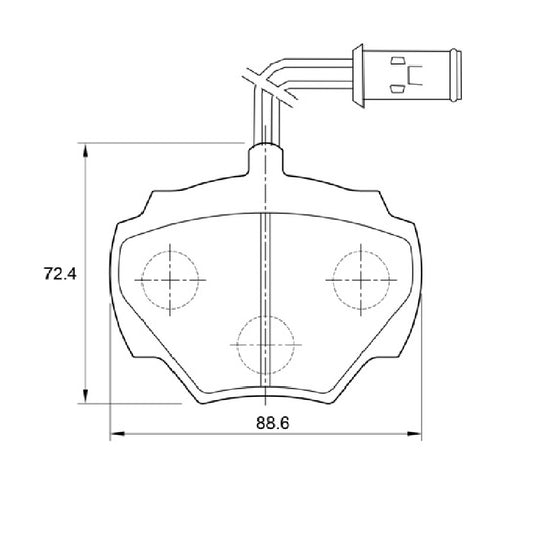 Land Rover Discovery Defender Range Rover Rear Brake Pads (518)