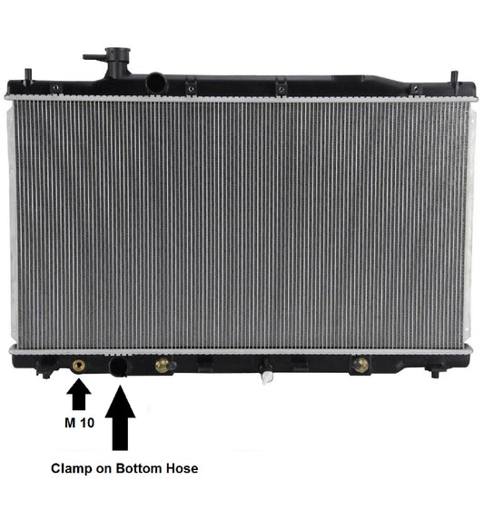 Honda CR-V 2.0 2.4 Litre Petrol AT Radiator with clamp on bottom hose