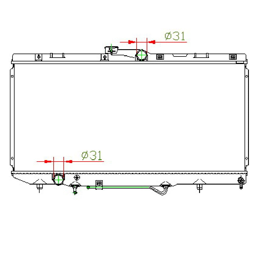 Corolla Ke75 Automatic Radiator Buy Toyota Radiators And Auto Parts Online | Cool Auto Parts