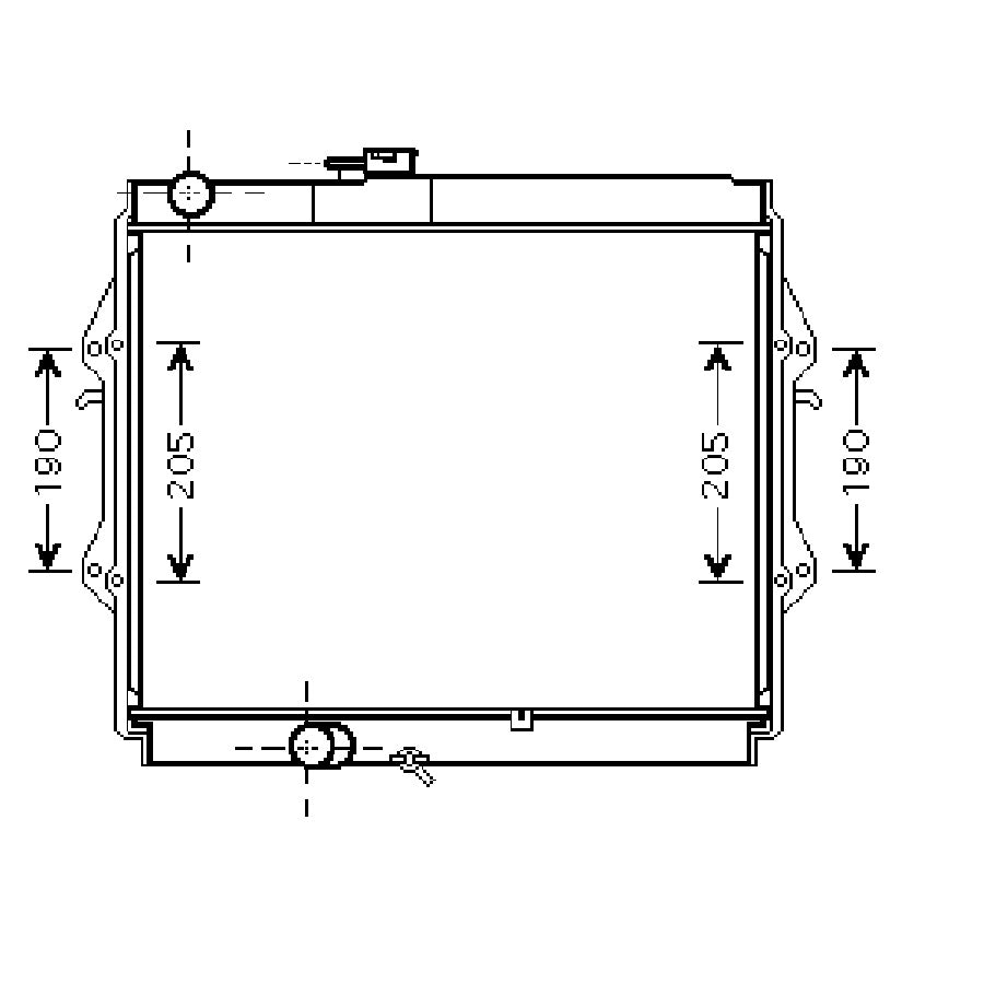 Toyota Hilux 2.7 3RZ Petrol 2.4TD MT Radiator – Cool Auto Parts
