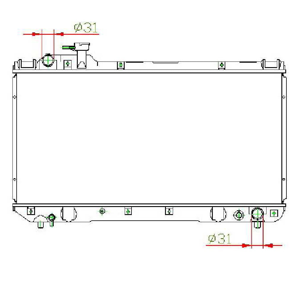 Toyota RAV 4 2.0L Petrol MT Radiator