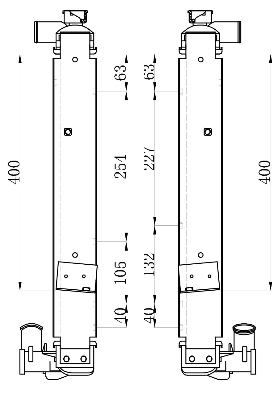 Toyota Dyna 150 2.8D MT Radiator